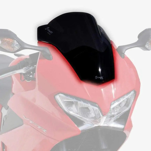 Ermax Ermax racing screen | black (opaque) | honda vfr 800 f 2014>2016